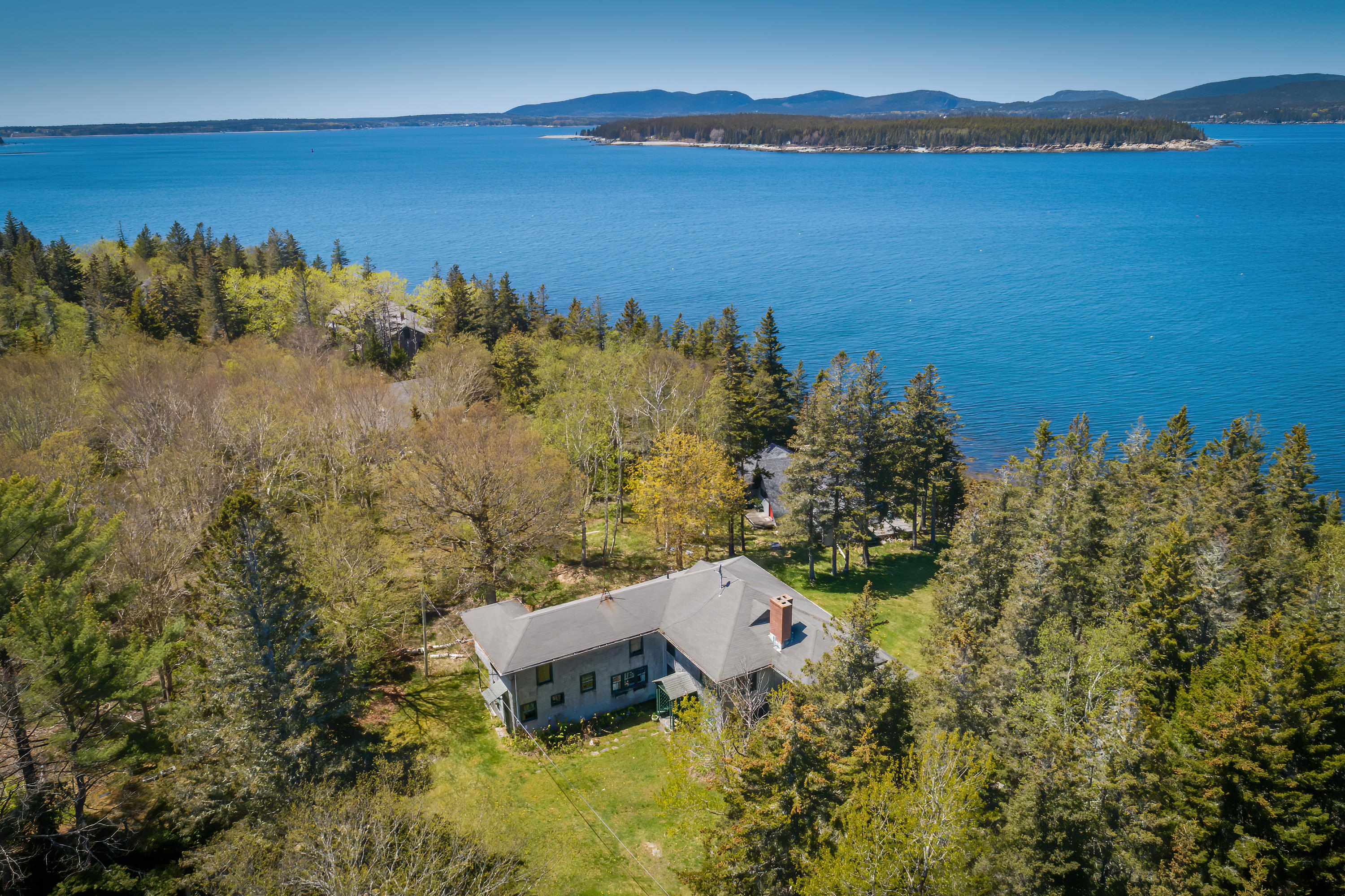 56 Mosswood Road Cranberry Isles, ME 04646 - Photo 36 of 40 MosswoodAerialside