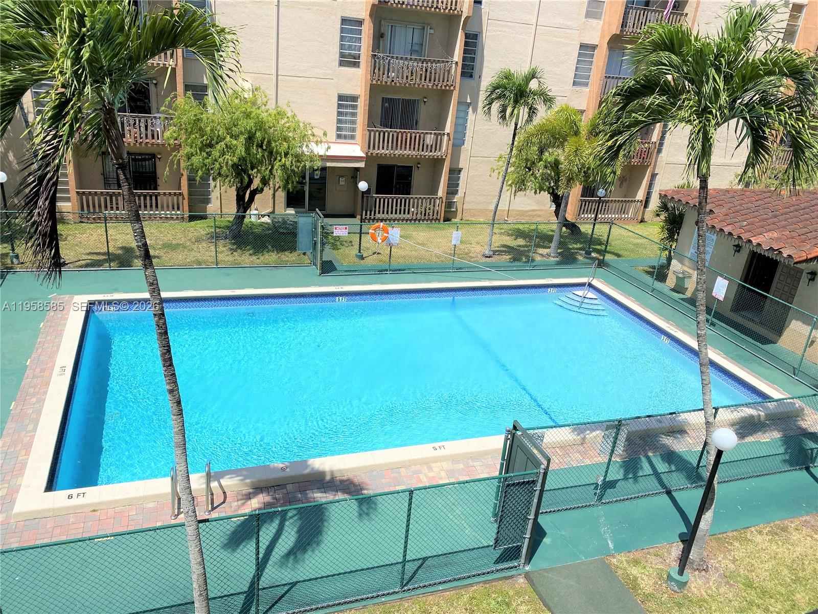 4715 Northwest 7th Street, Unit 3022 Miami, FL 33126 - Photo 13 of 19 View from the balcony