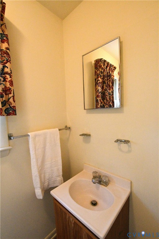 8071 Dabneys Mill Road Manquin, VA 23106 - Photo 17 of 25 a bathroom with a sink and a mirror