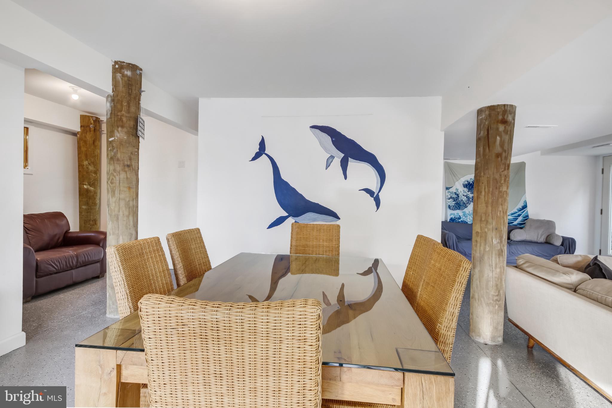 4 East 20th Street Barnegat Light, NJ 08006 - Photo 25 of 43 Whimsical ocean-themed dining space.