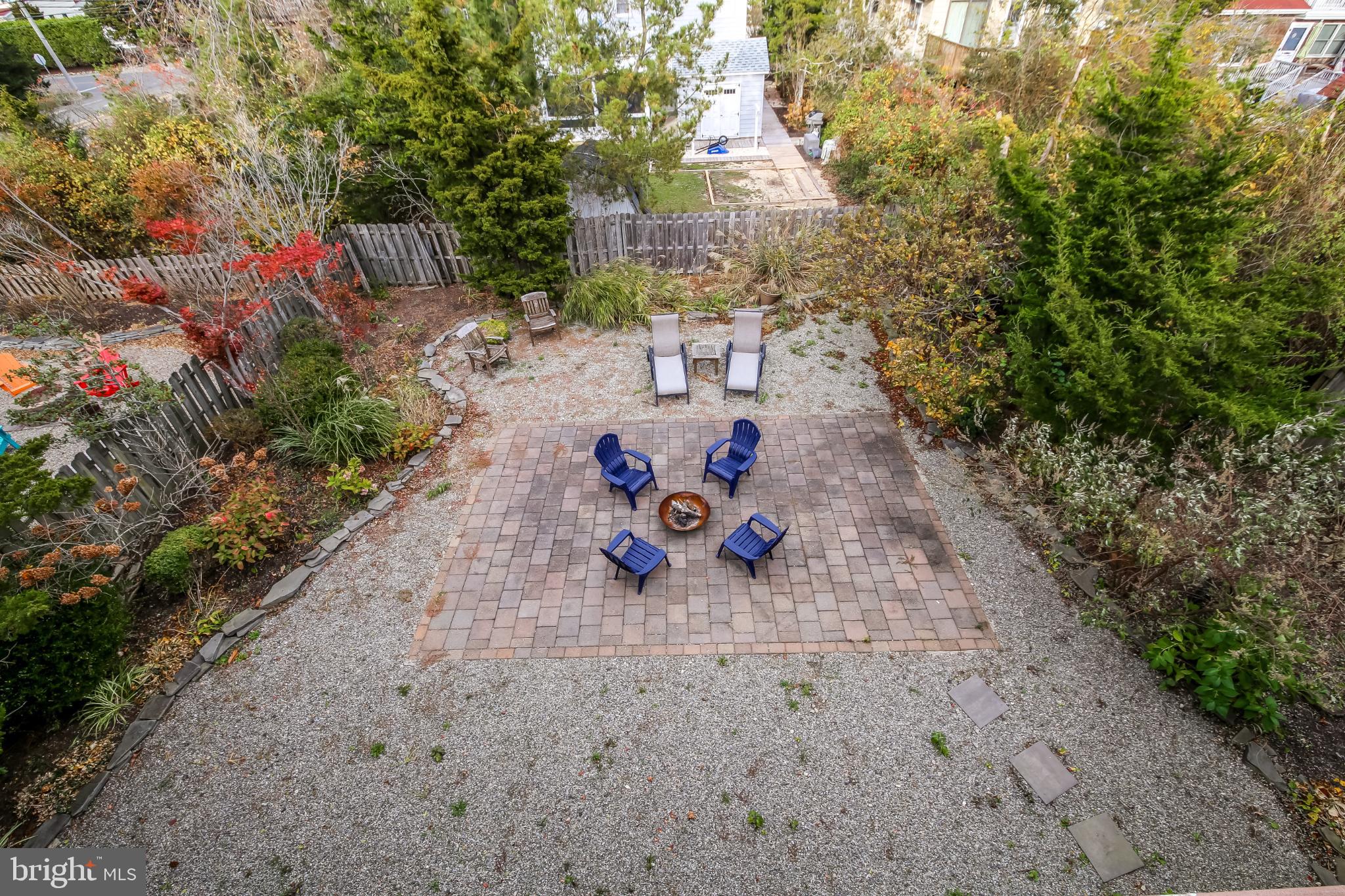 4 East 20th Street Barnegat Light, NJ 08006 - Photo 39 of 43 Serene outdoor retreat with fire pit.