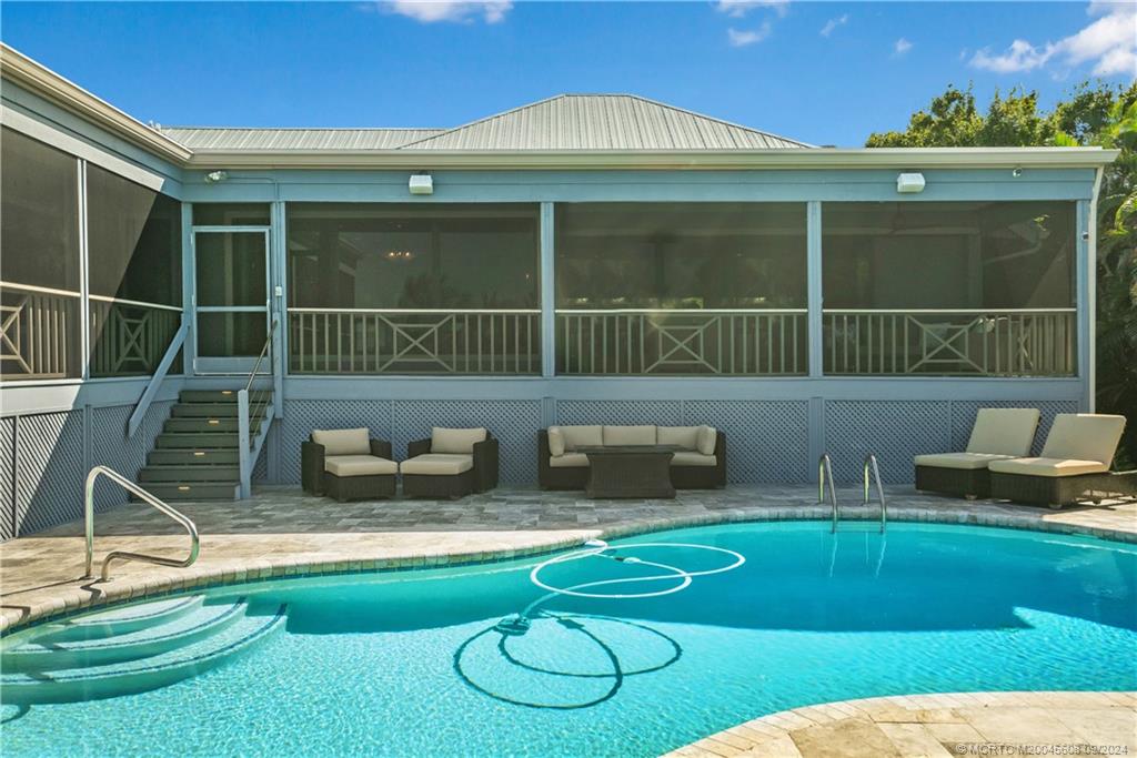 12 North Sewalls Point Road Stuart, FL 34996 - Photo 65 of 75 a view of a chairs and table in the patio