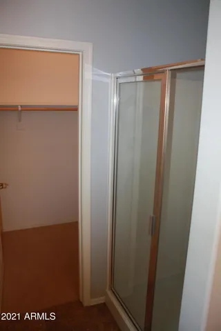 a view of walk in closet