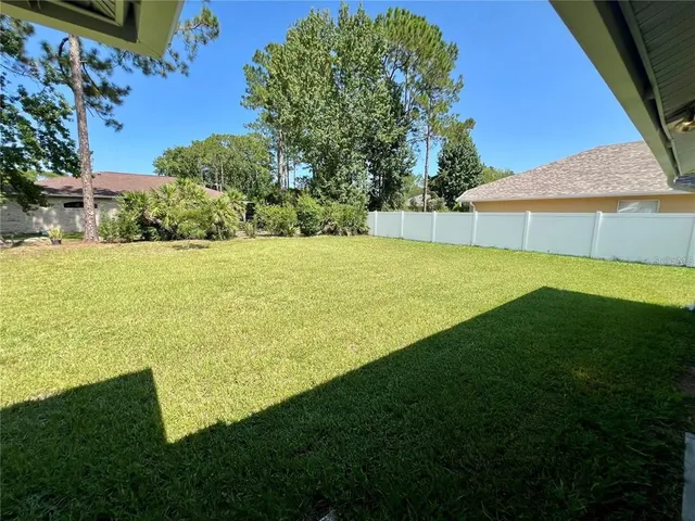 a view of an outdoor space and yard