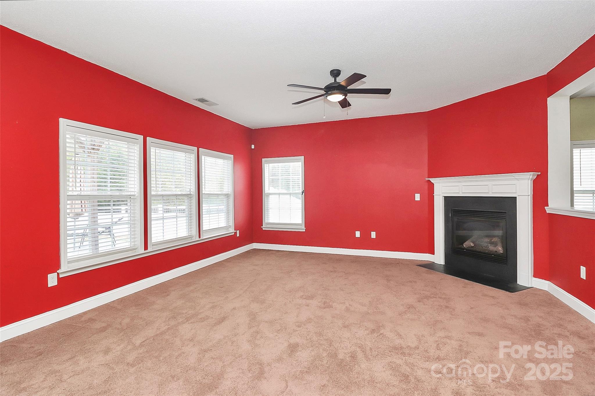 7827 Kuck Road Mint Hill, NC 28227 - Photo 6 of 37 a view of an empty room with a fireplace and a window
