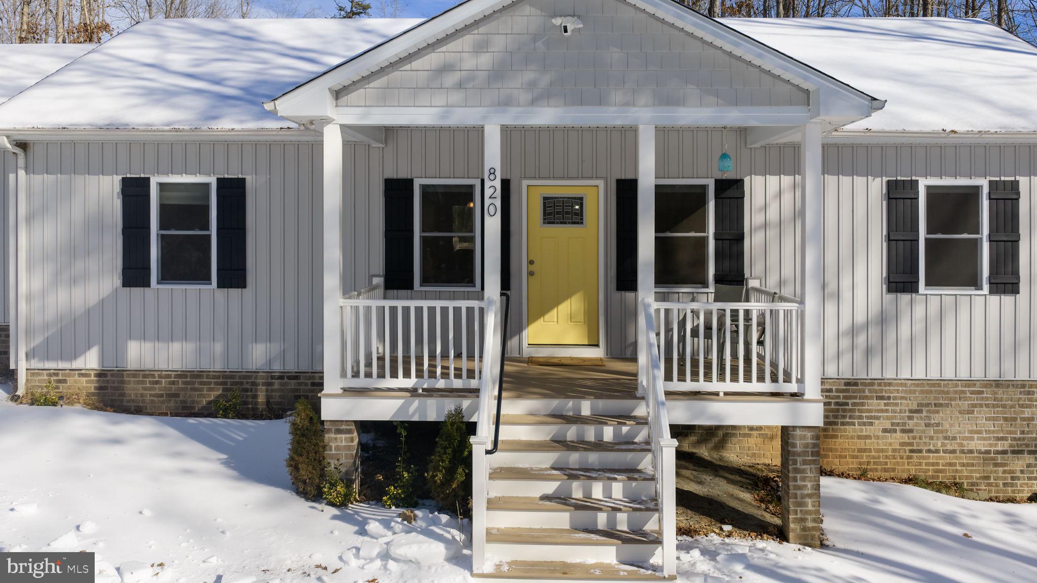 820 Kennon Road Mineral, VA 23117 - Photo 39 of 43 a front view of a house with a porch