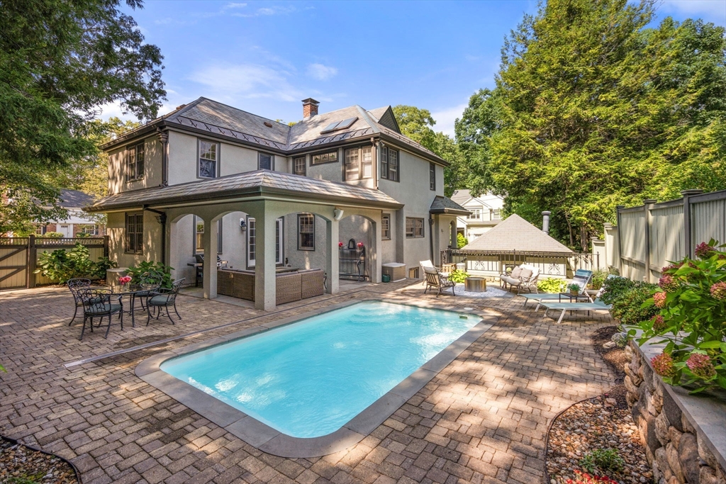 47 Summit Road Wellesley, MA 02482 - Photo 39 of 42 a view of a house with a patio