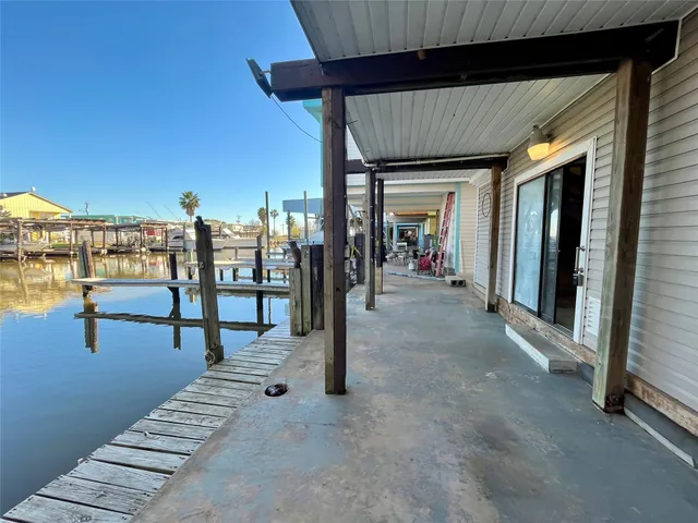 a view of a porch with chairs