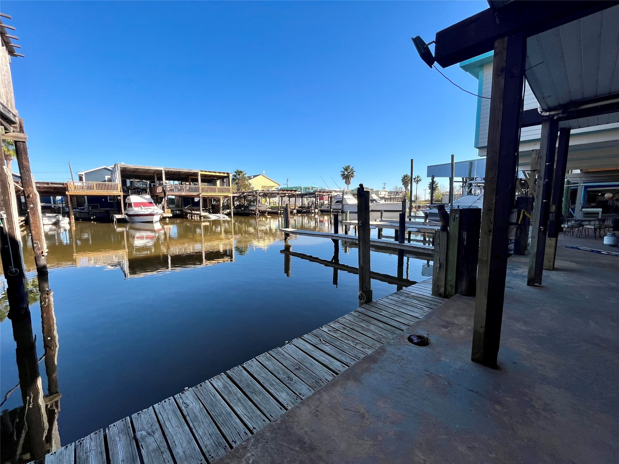 318 Marine Way Freeport, TX 77541 - Photo 13 of 17 a view of a terrace with seating area