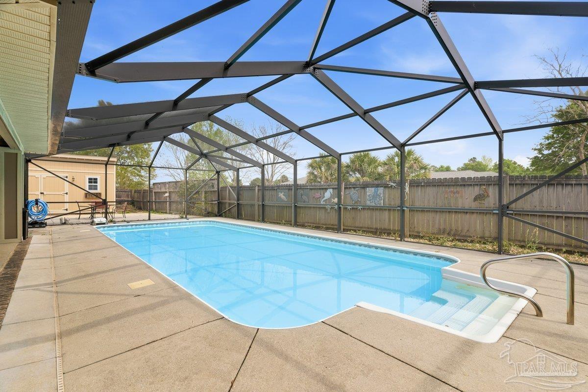 5468 Madelines Way Pace, FL 32571 - Photo 38 of 46 a view of a indoor swimming pool