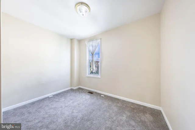 a view of room with window