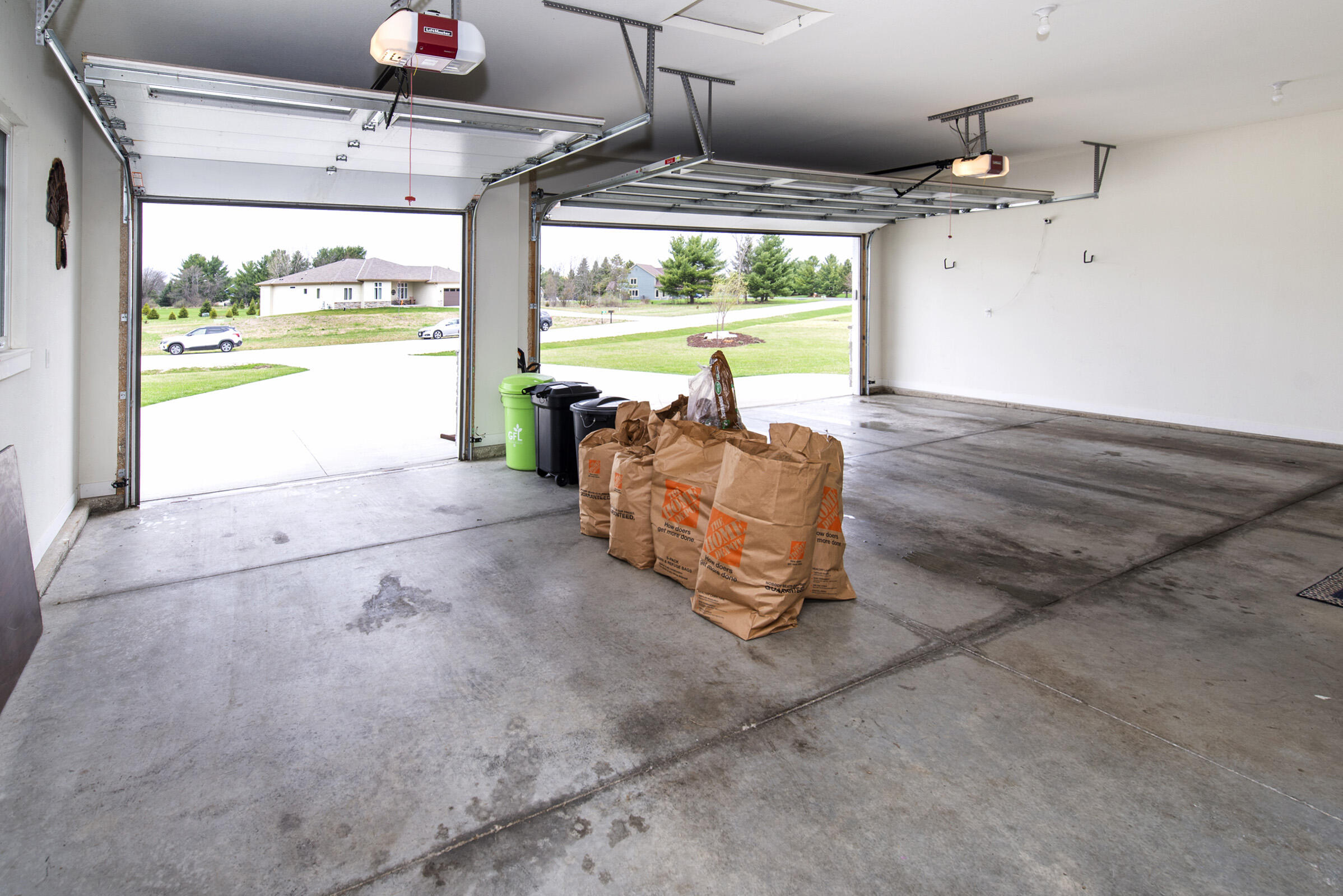 638 Red Oak Drive Summit, WI 53066 - Photo 44 of 49 Garage angle view. High end insulated doors.