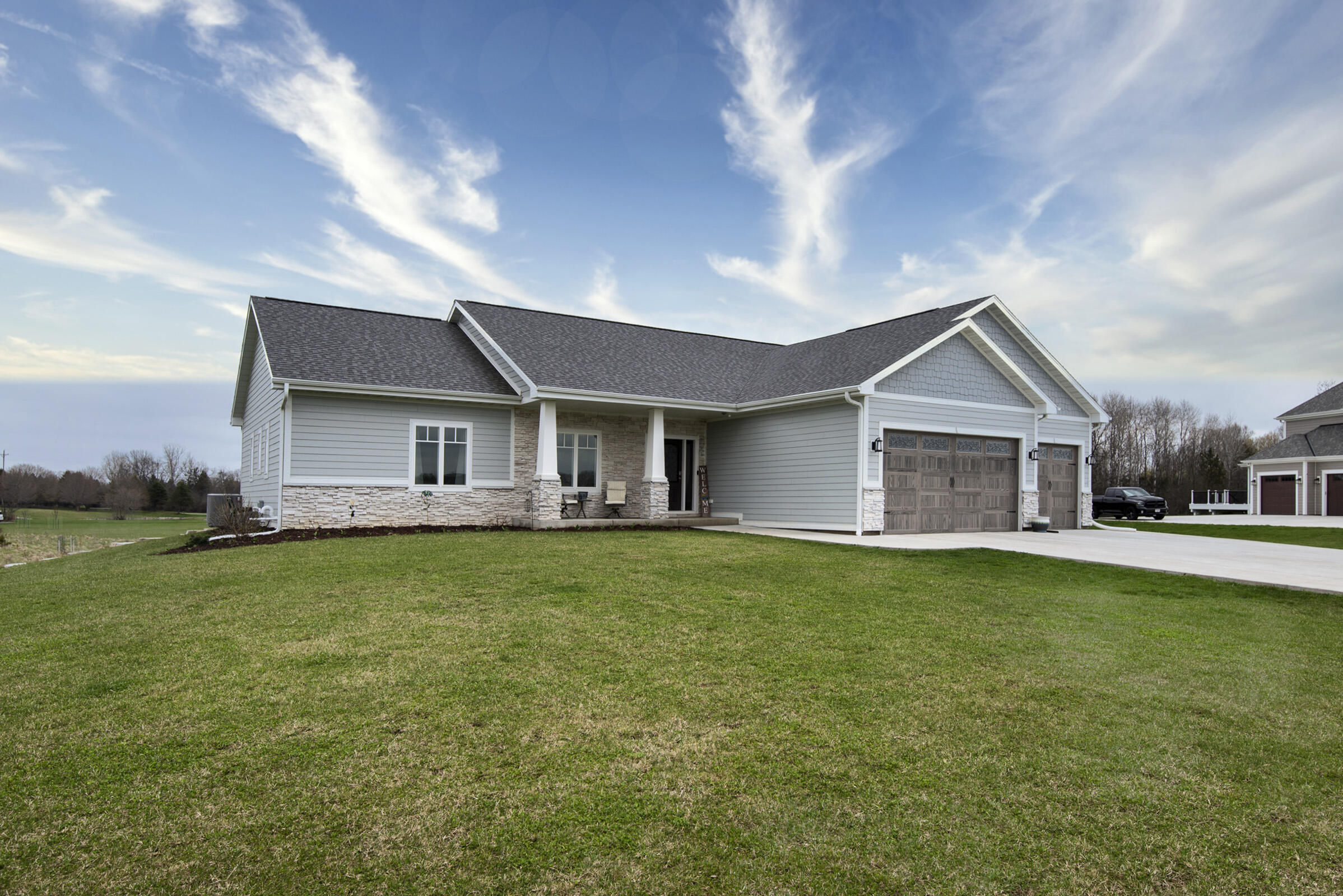 638 Red Oak Drive Summit, WI 53066 - Photo 49 of 49 Fron Angle View of Home