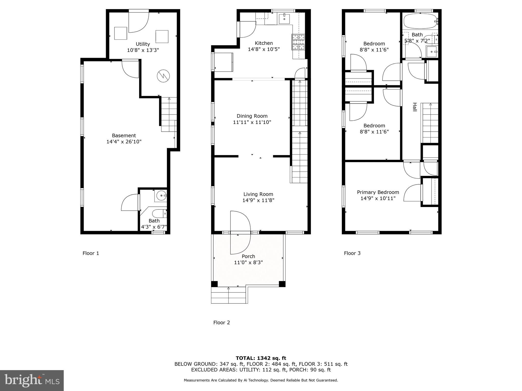 543 Benninghaus Road Baltimore, MD 21212 - Photo 36 of 37 Floor plan overview