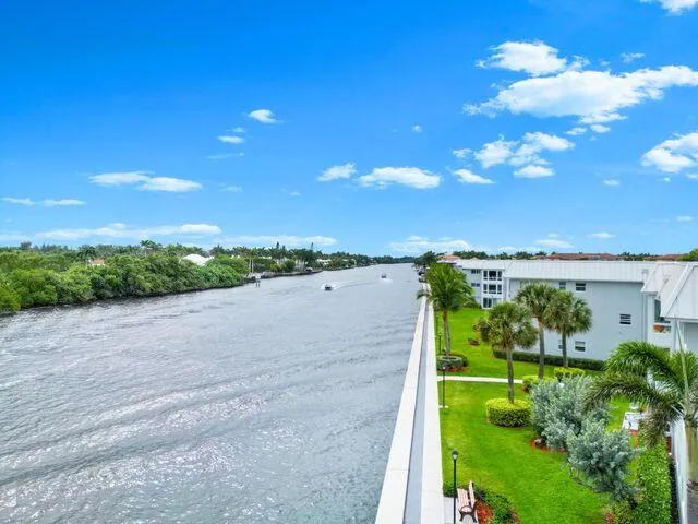 a front view of a building with street view