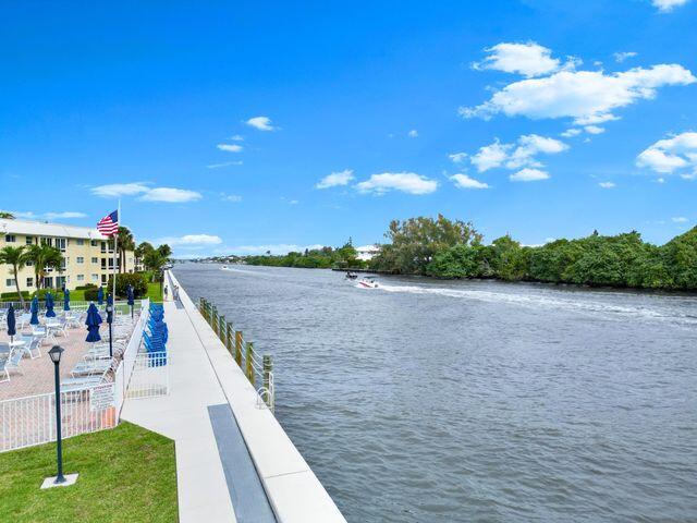 22 Colonial Club Drive, Unit 103 Boynton Beach, FL 33435 - Photo 4 of 41 a view of a terrace with outdoor space