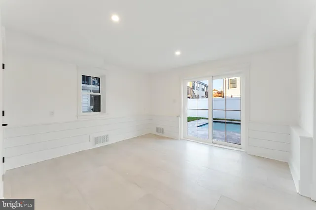 an aerial view of residential house with outdoor space