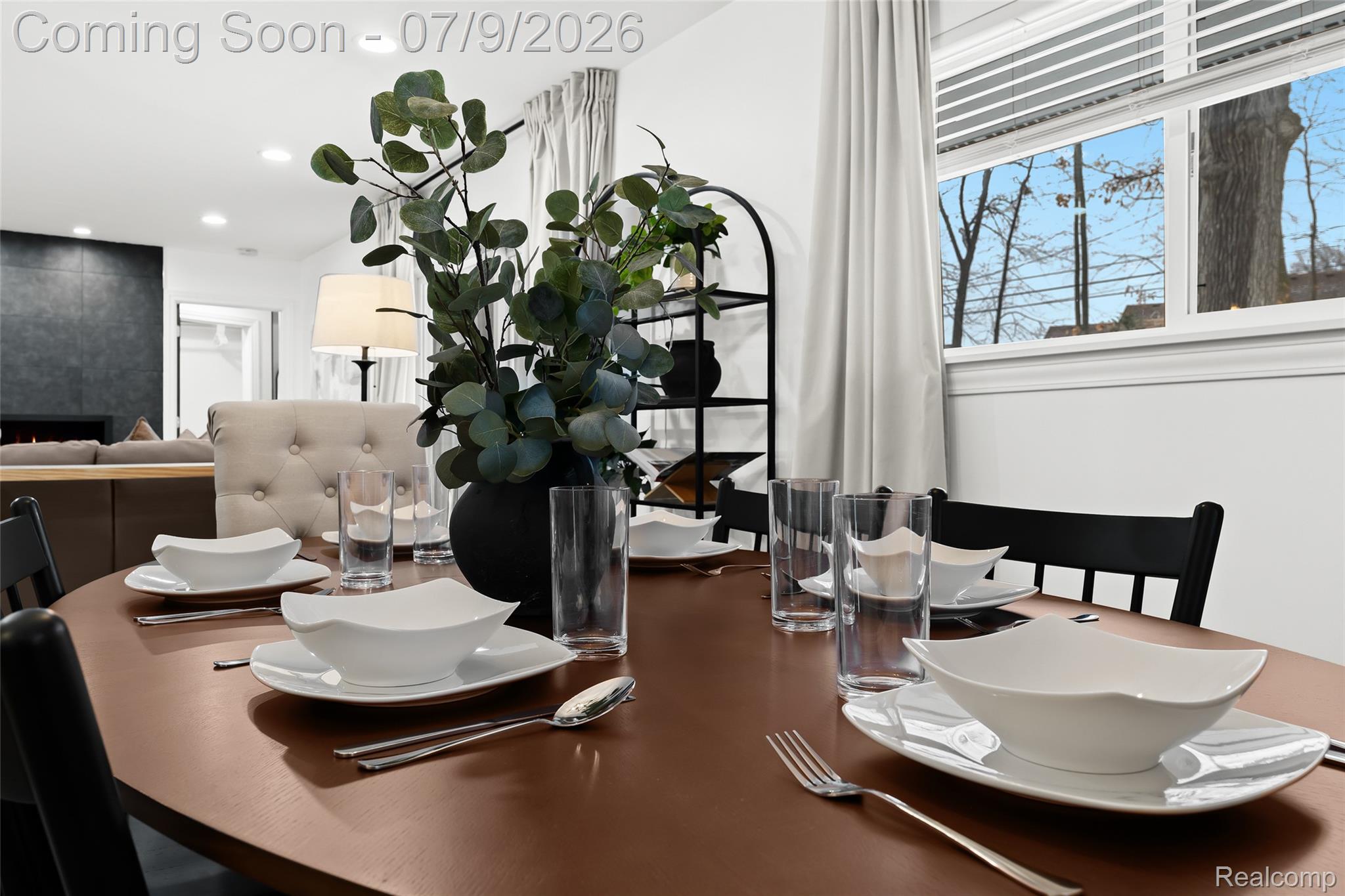 2566 Harrington Road Rochester, MI 48307 - Photo 28 of 64 Dining room with 6-person table and tons of natural light