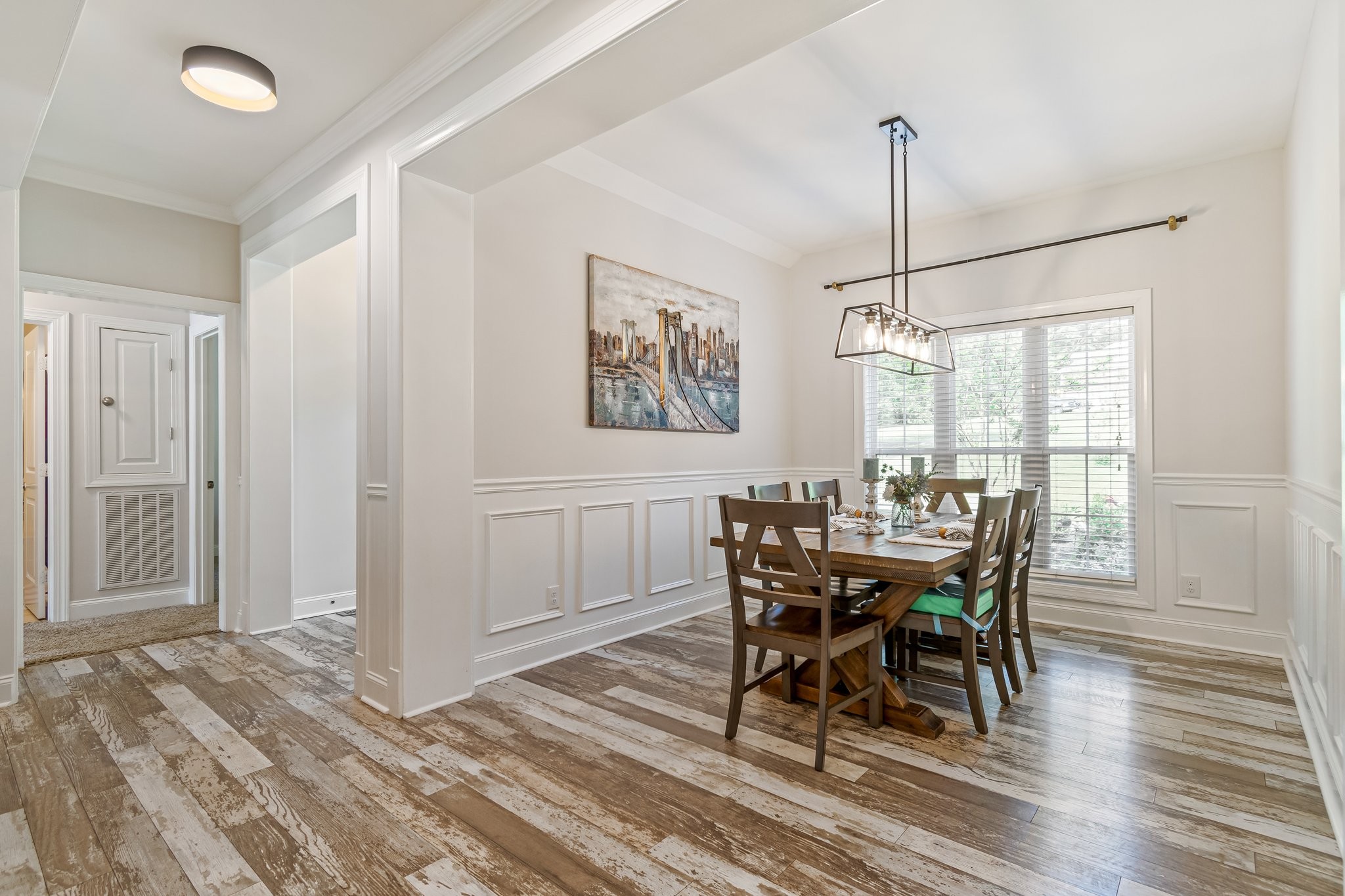 1685 Center Star Road Columbia, TN 38401 - Photo 8 of 68 a view of a dining room with furniture window and wooden floor