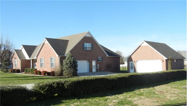 367 Brandon Road Manchester, TN 37355 - Photo 1 of 10 A Brick Detached Garage matches the home and with together Both Garages House 4 cars.
