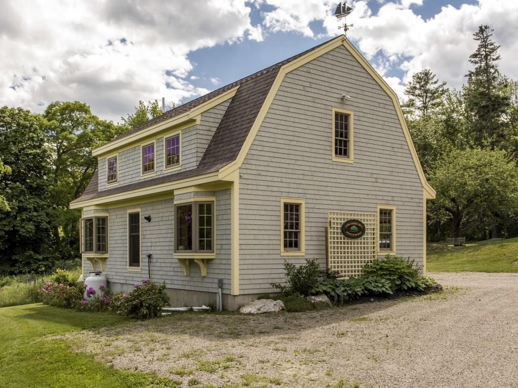 155 Ocean Point Road Boothbay, ME 04544 - Photo 28 of 30 The detached barn/studio with half bath.