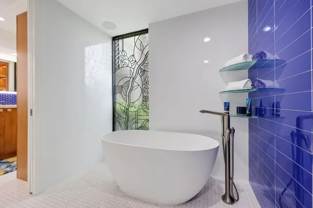 a view of a bathroom