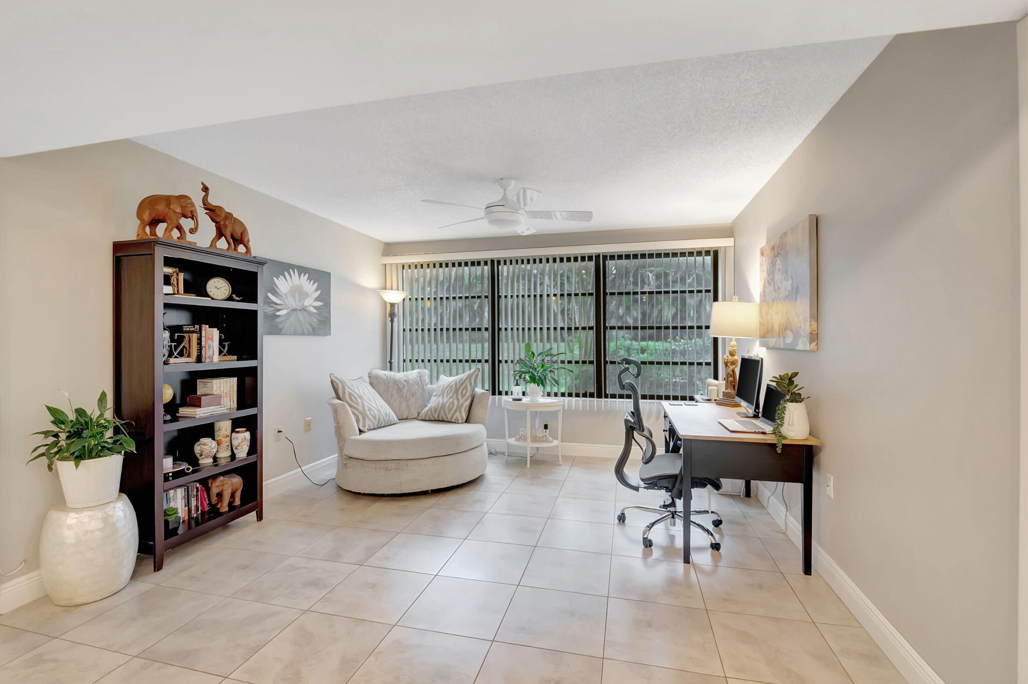 6097 Balboa Circle, Unit 103 Boca Raton, FL 33433 - Photo 13 of 31 Extended Living room/ Den/ Office