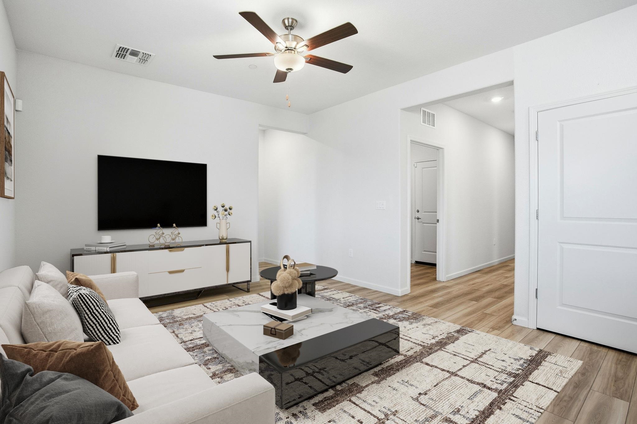 2055 Stars Drive Rio Vista, CA 94571 - Photo 11 of 43 a living room with furniture and a flat screen tv