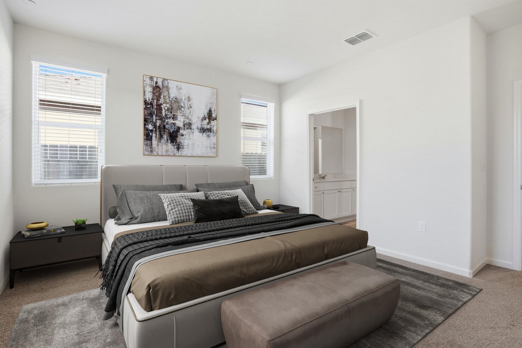 2055 Stars Drive Rio Vista, CA 94571 - Photo 20 of 43 a bedroom with a bed and a window