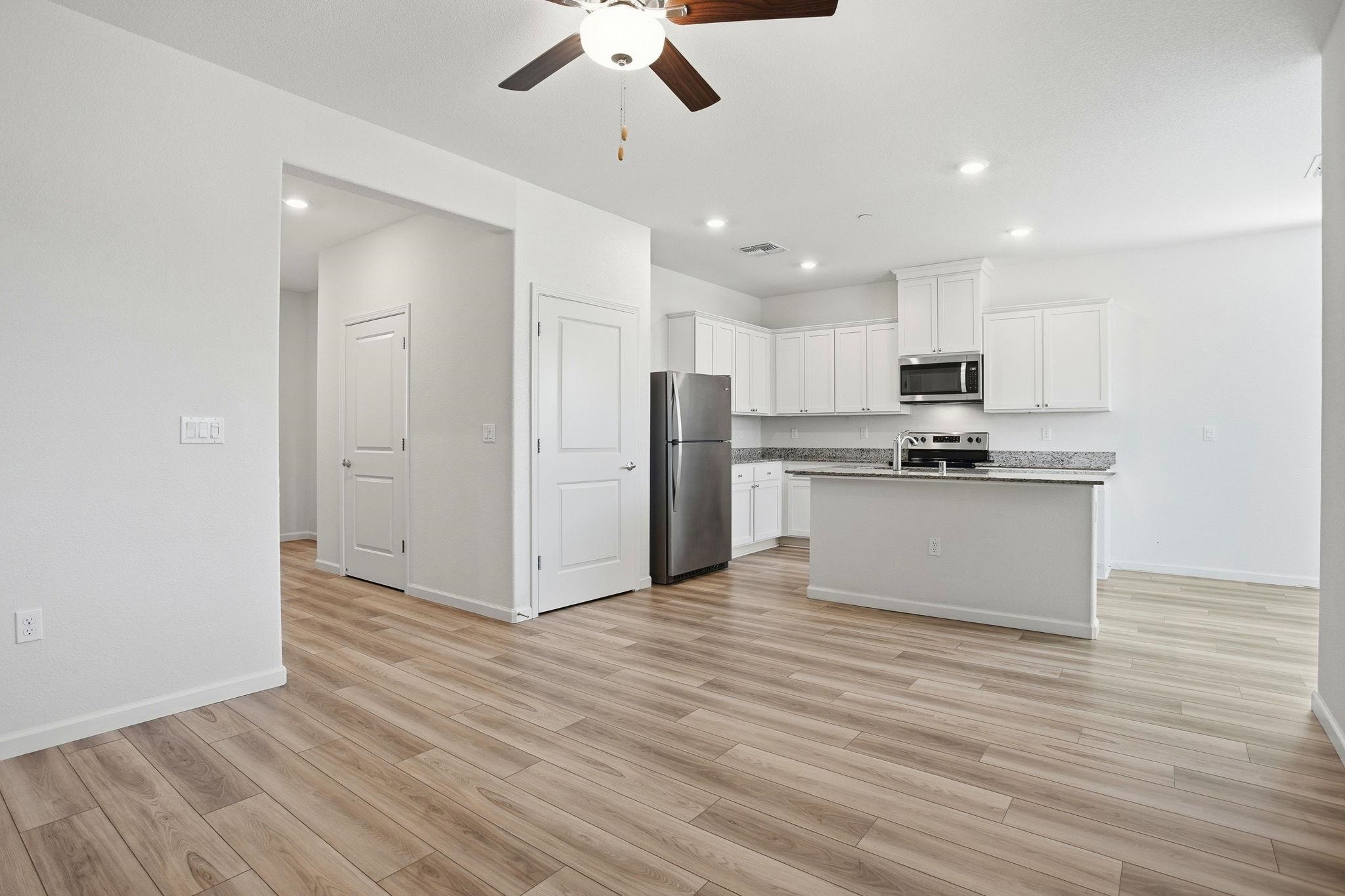2055 Stars Drive Rio Vista, CA 94571 - Photo 10 of 43 a view of kitchen with refrigerator microwave and stove