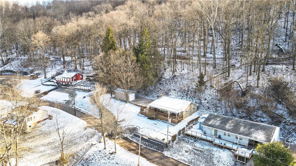 447 Lake Road Addison, PA 15411 - Photo 19 of 47 a view of yard from balcony