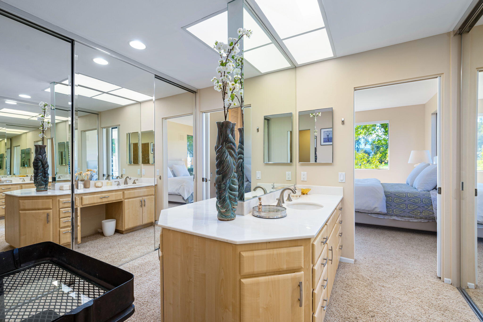 717 Inverness Drive Rancho Mirage, CA 92270 - Photo 21 of 46 a kitchen with a sink appliances and living room