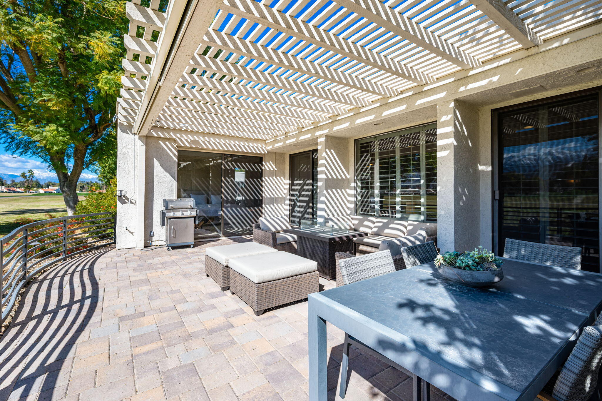 717 Inverness Drive Rancho Mirage, CA 92270 - Photo 41 of 46 a view of a patio with furniture