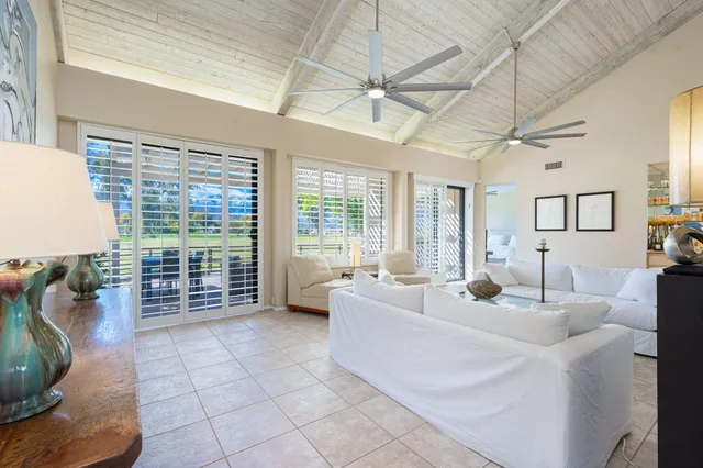 a very nice looking room with a large window