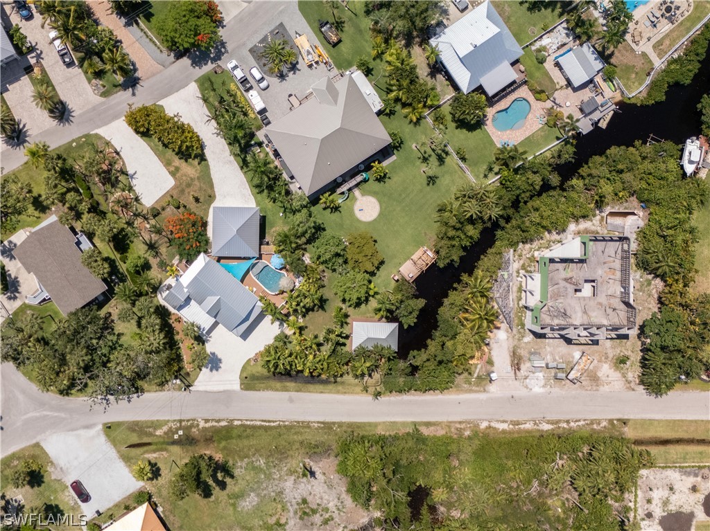 7146 Congdon Road Fort Myers, FL 33908 - Photo 48 of 50 an aerial view of residential houses with outdoor space