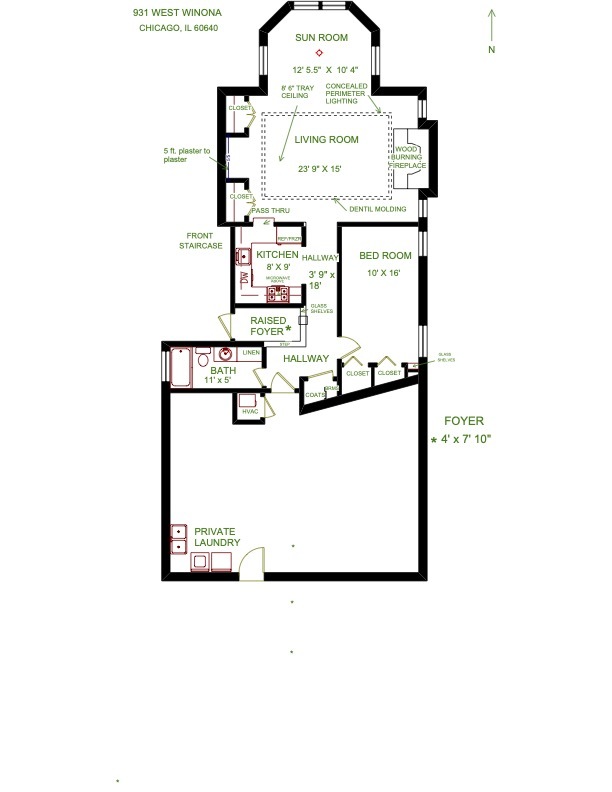 931 West Winona Street, Unit GDN Chicago, IL 60640 - Photo 18 of 18