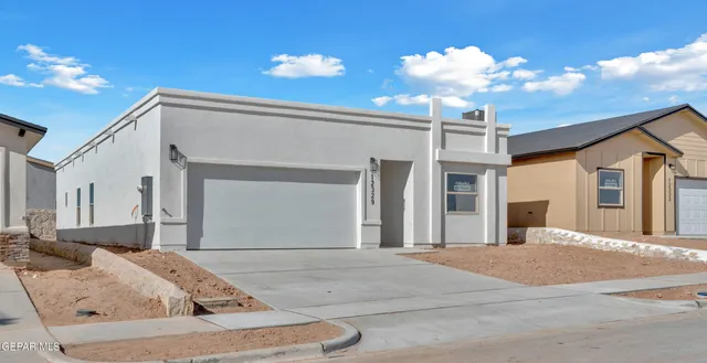a view of a house with a patio