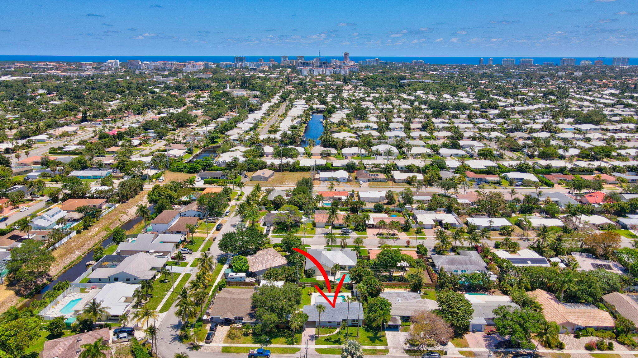 832 Southwest 10th Avenue Boca Raton, FL 33486 - Photo 45 of 57 Looking East to Ocean