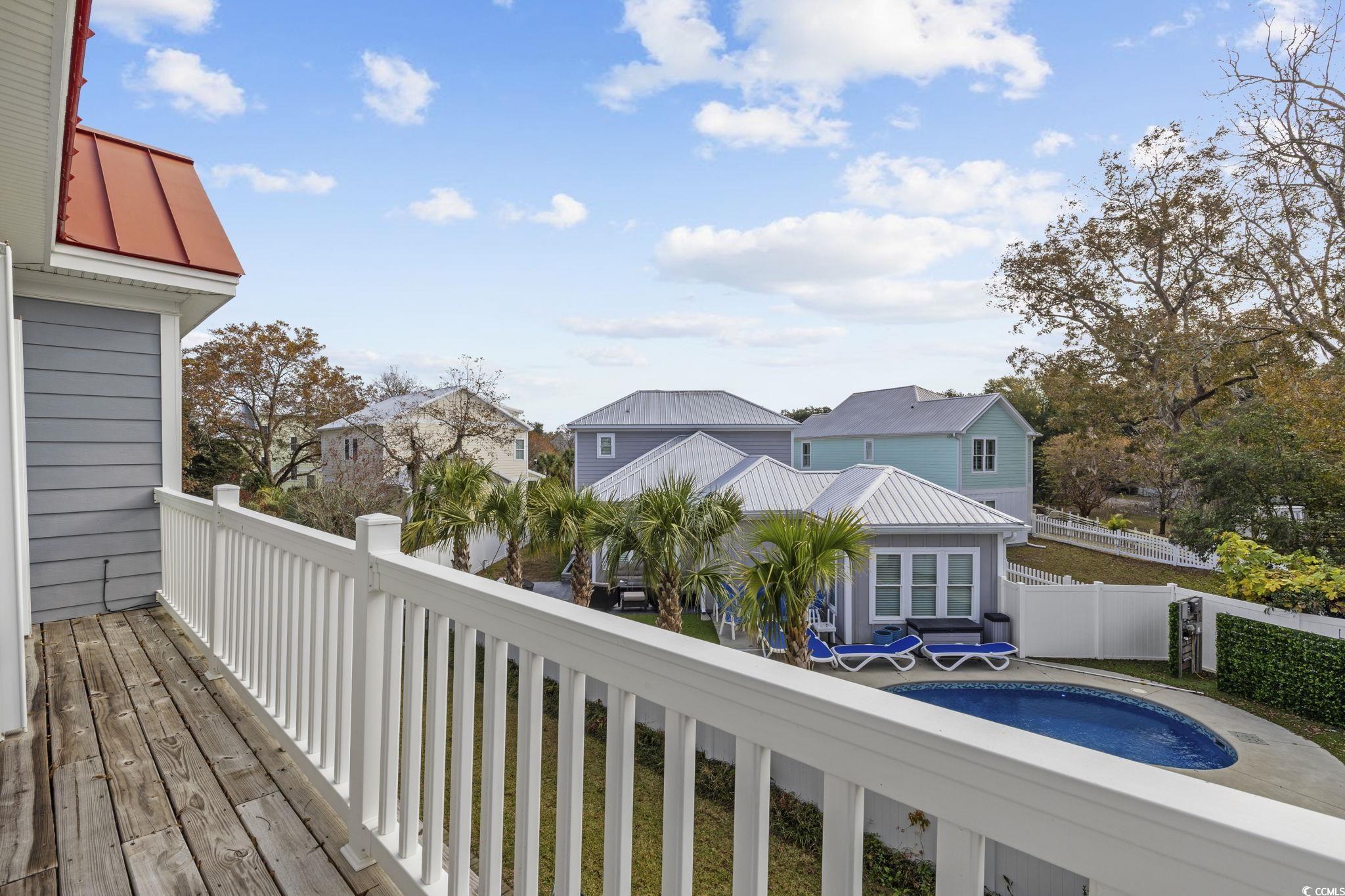 4398 Murrells Inlet Road Murrells Inlet, SC 29576 - Photo 11 of 38 Wooden deck featuring a residential view