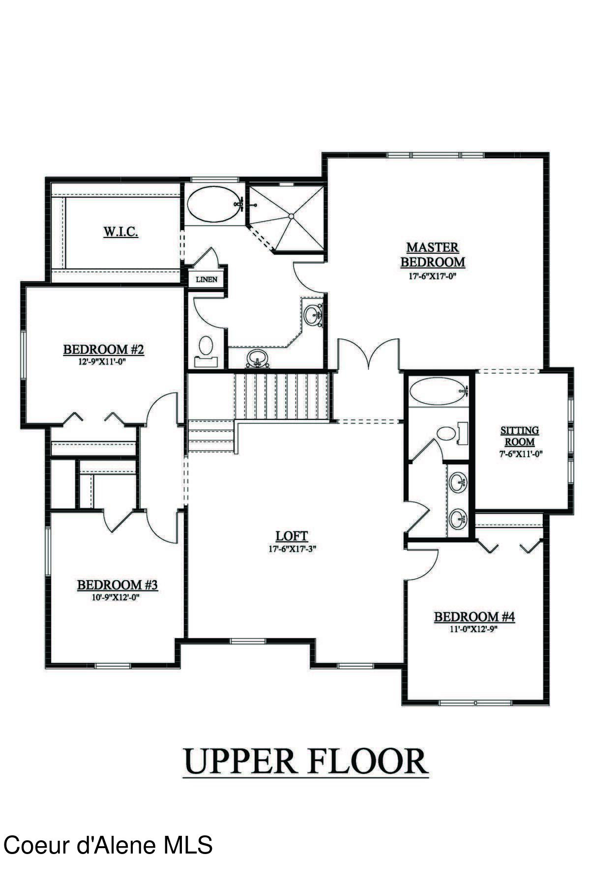 9192 Bedwell Street Rathdrum, ID 83858 - Photo 47 of 47 Floor Plan