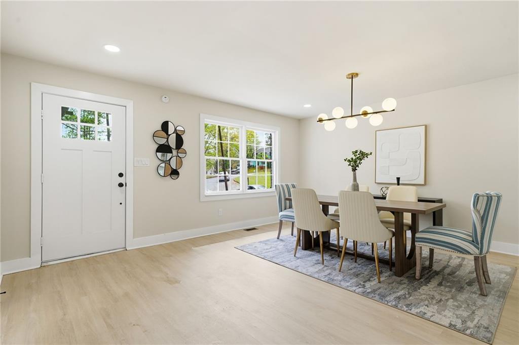 4158 Marist Court Decatur, GA 30034 - Photo 12 of 34 an dining room with furniture and window