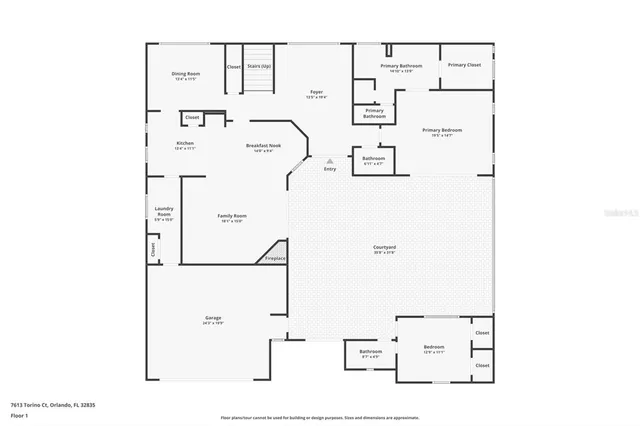$3,800 | 7613 Torino Court, Orlando, FL 32835