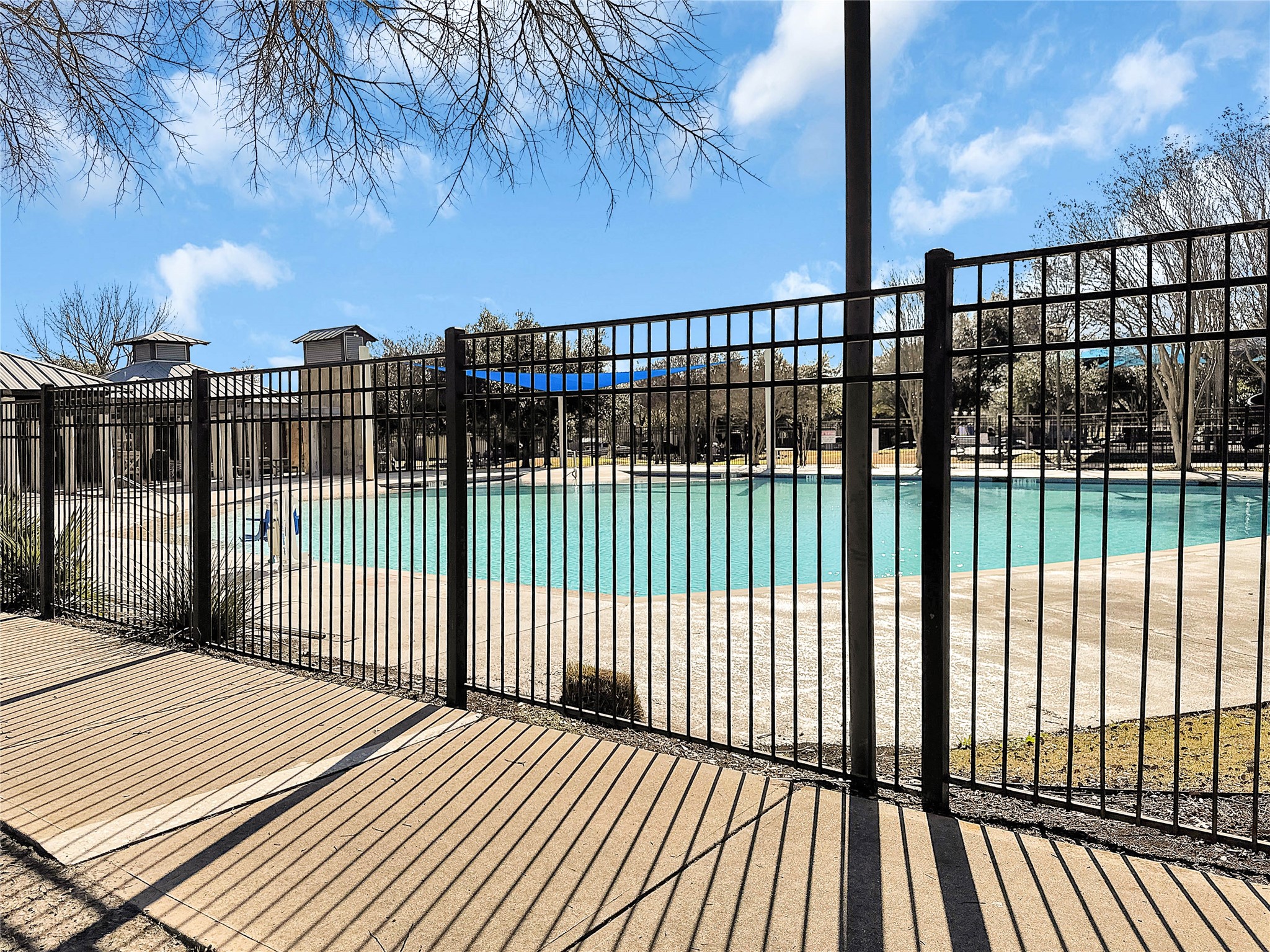 1032 Tudor House Road Pflugerville, TX 78660 - Photo 32 of 32 a view of a balcony with wooden floor