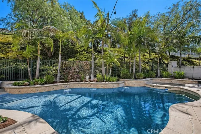 a view of a backyard with a patio