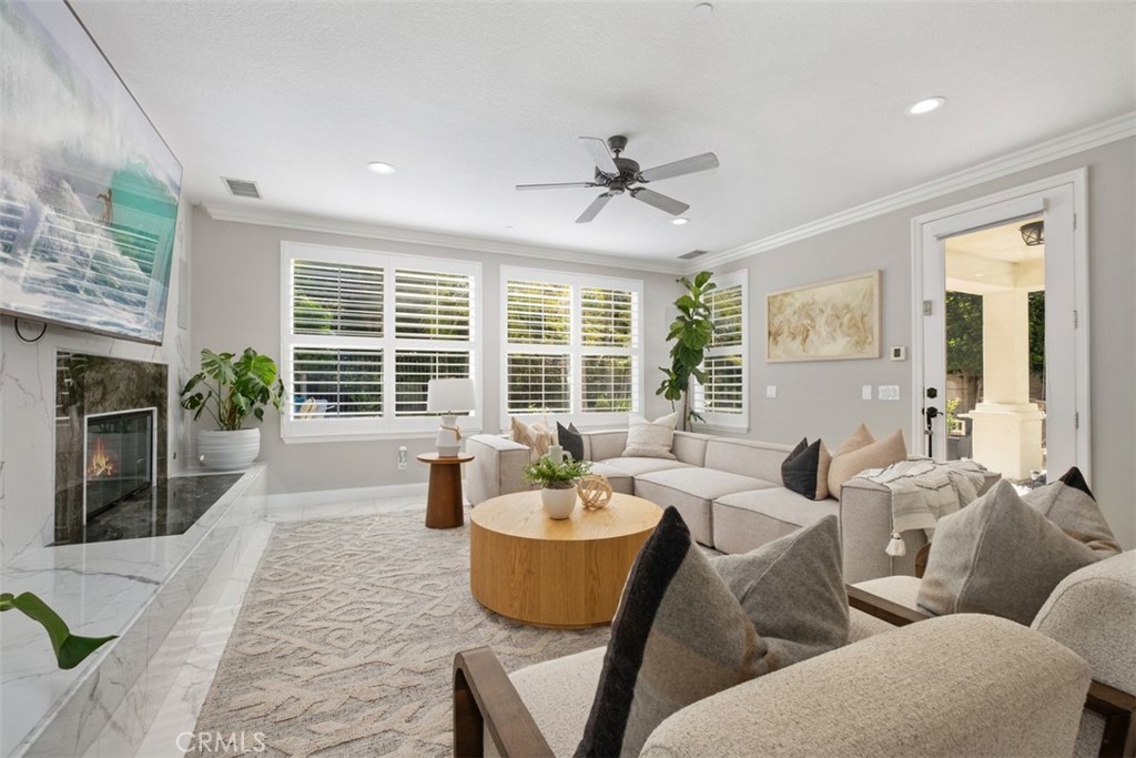 20 Bentley Road Coto de Caza, CA 92679 - Photo 10 of 29 a living room with furniture and a large window