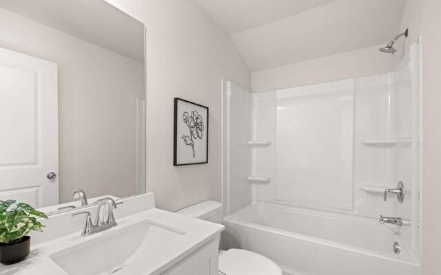 1260 Riverstone Road Jonesboro, GA 30236 - Photo 36 of 45 a bathroom with a sink toilet and shower