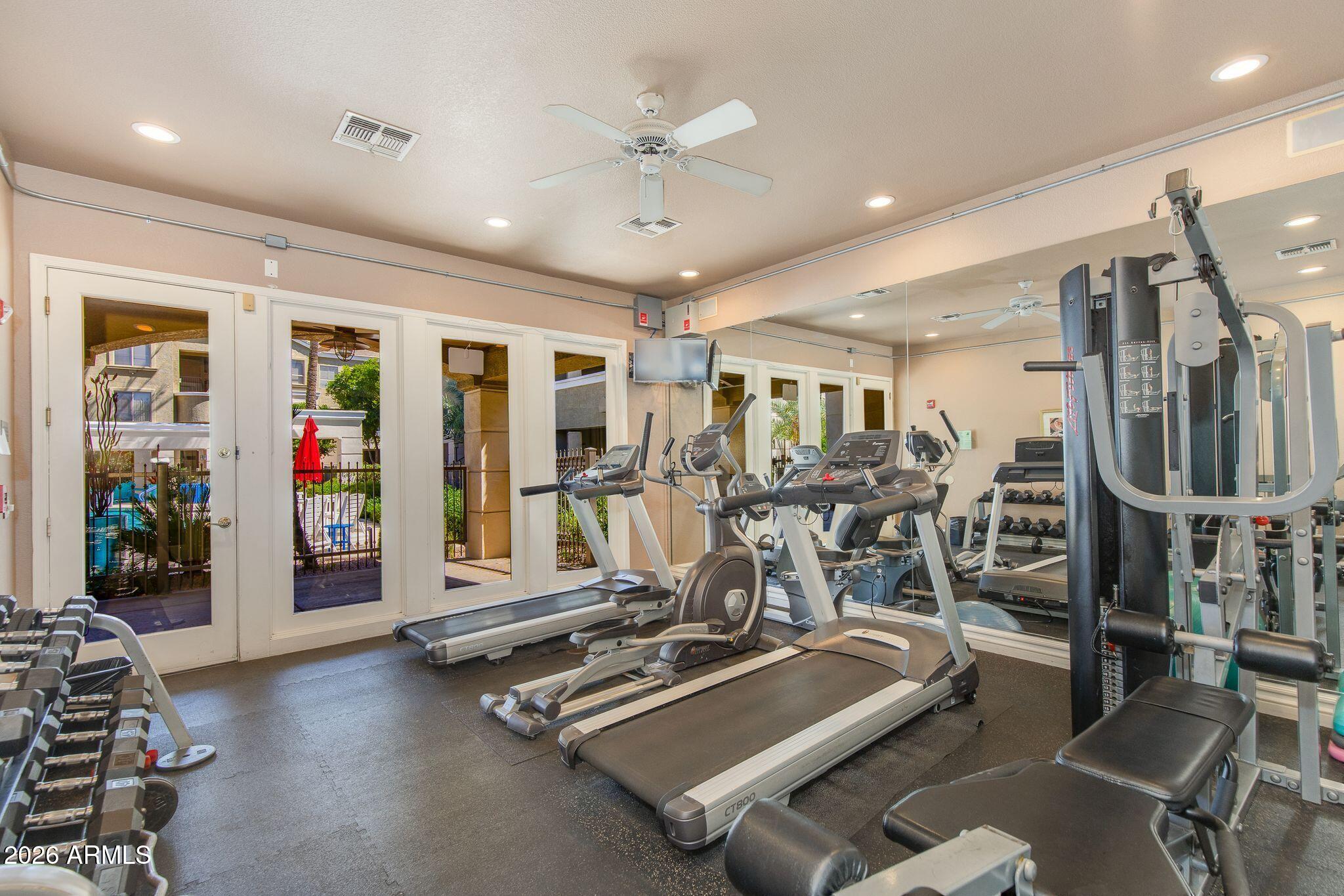 5303 North 7th Street, Unit 215 Phoenix, AZ 85014 - Photo 27 of 30 Community Gym