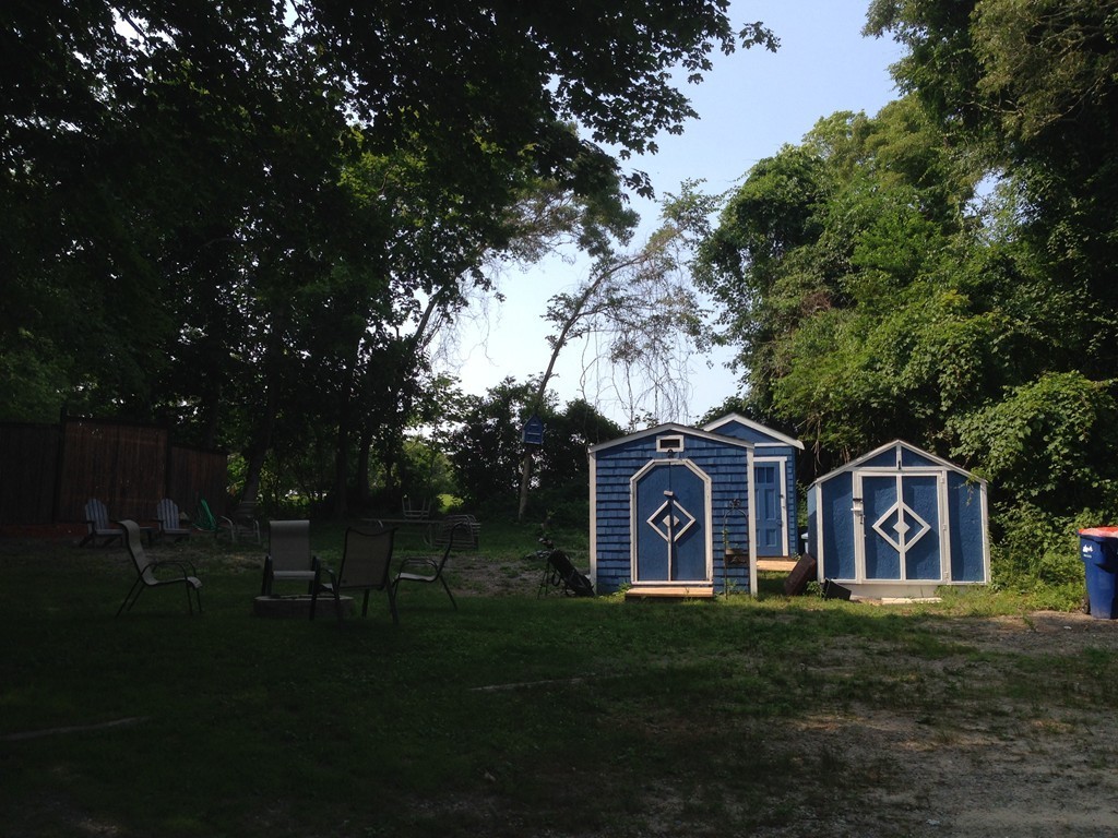 4 Bruce Street Wareham, MA 02532 - Photo 23 of 30 a view of a big yard with large trees