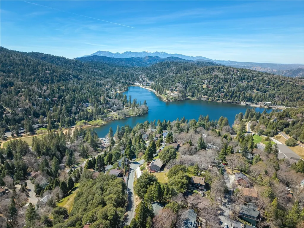 0 Arth Crestline, CA 92325 - Photo 18 of 23 a view of a lake with mountains in the background