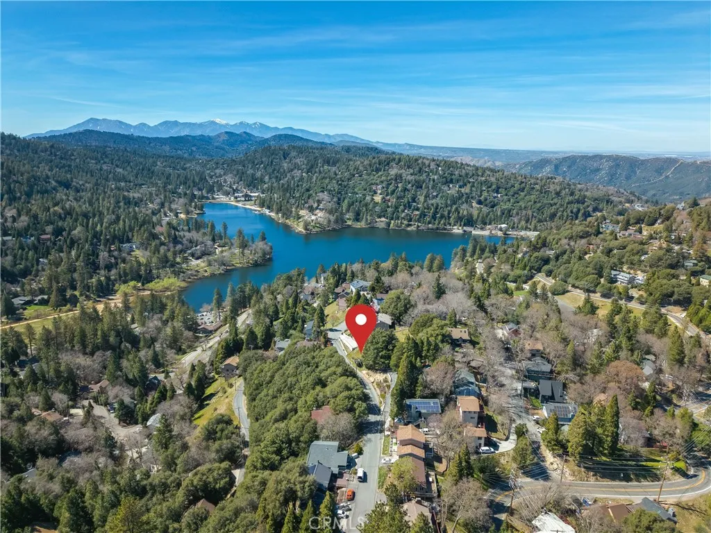 0 Arth Crestline, CA 92325 - Photo 22 of 23 a view of a lake with a mountain in the background